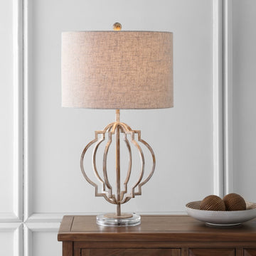 Celia 27.5" Metal LED Table Lamp - JONATHAN Y